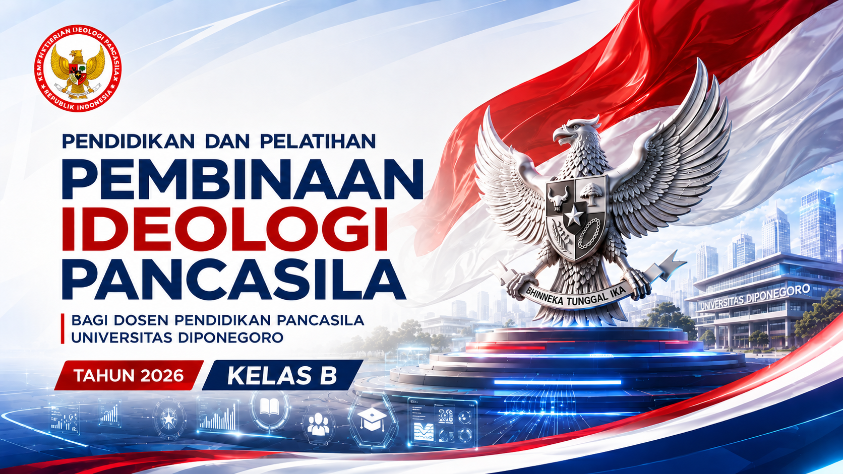 DIKLAT PIP BAGI DOSEN PENDIDIKAN PANCASILA UNIVERSITAS DIPONEGORO KELAS B
