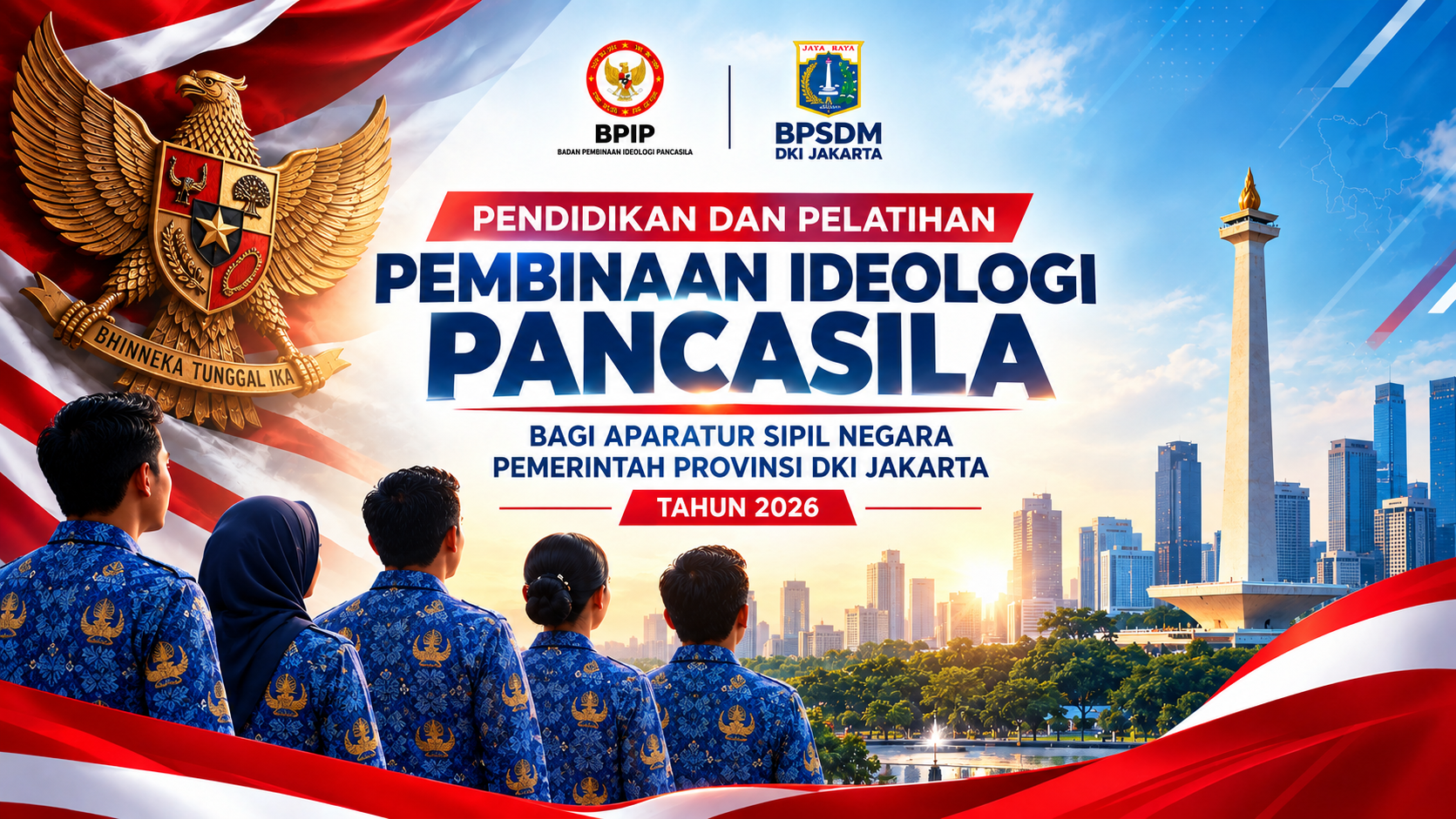 PENDIDIKAN DAN PELATIHAN PEMBINAAN IDEOLOGI PANCASILA BAGI ASN PEMERINTAH PROVINSI DKI JAKARTA TAHUN 2026