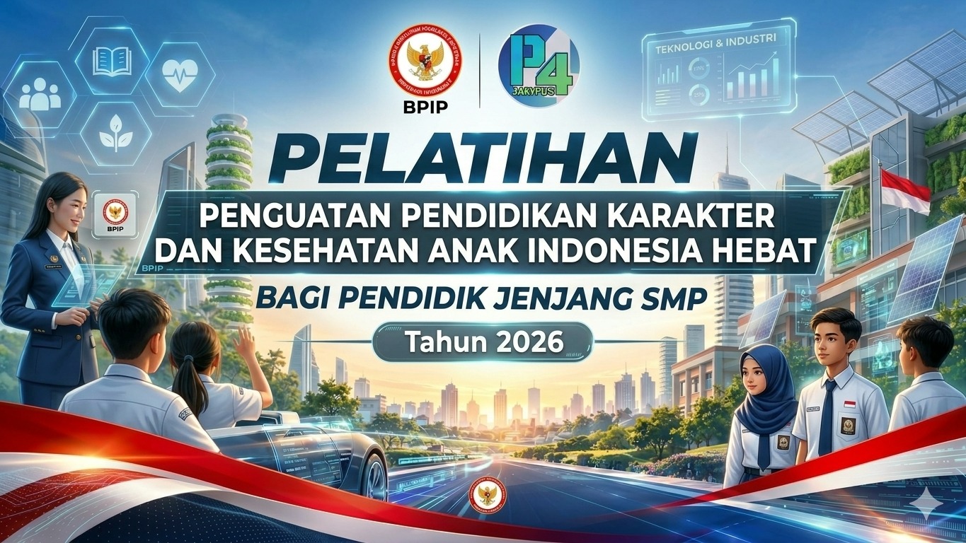 PELATIHAN PENGUATAN PENDIDIKAN KARAKTER DAN KESEHATAN ANAK INDONESIA HEBAT BAGI PENDIDIK JENJANG SMP
