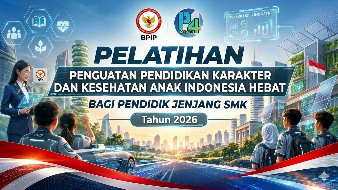 PELATIHAN PENGUATAN PENDIDIKAN KARAKTER DAN KESEHATAN ANAK INDONESIA HEBAT BAGI PENDIDIK JENJANG SMK